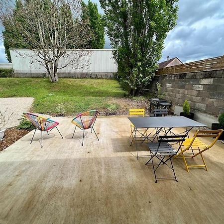 Logement De Plain-Pied Avec Jardin, Terrasse Gurgy Zewnętrze zdjęcie