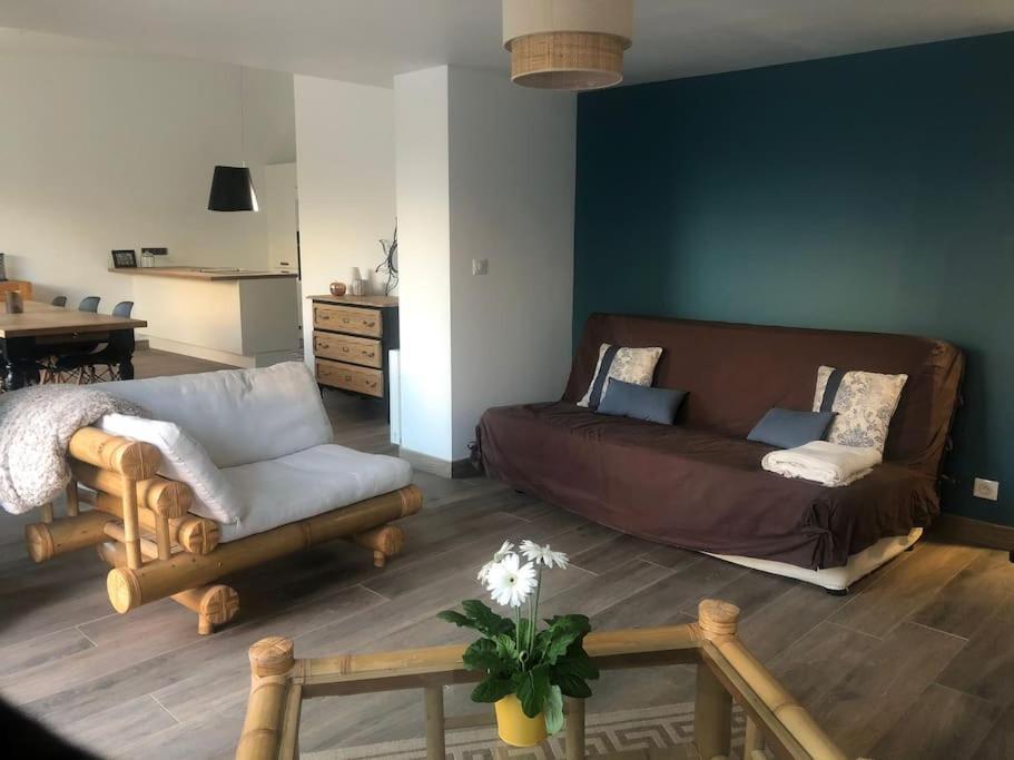 Logement De Plain-Pied Avec Jardin, Terrasse Gurgy Zewnętrze zdjęcie